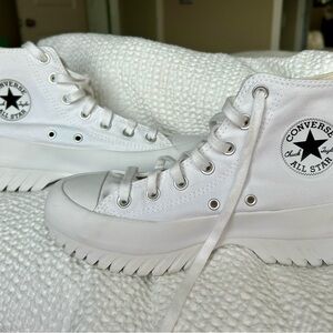 Converse All Star White Platform Women’s Sneakers